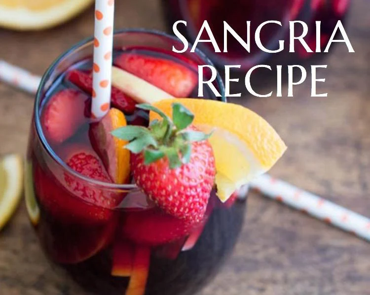 Sangria Recipe and Spanish Food Vocabulary