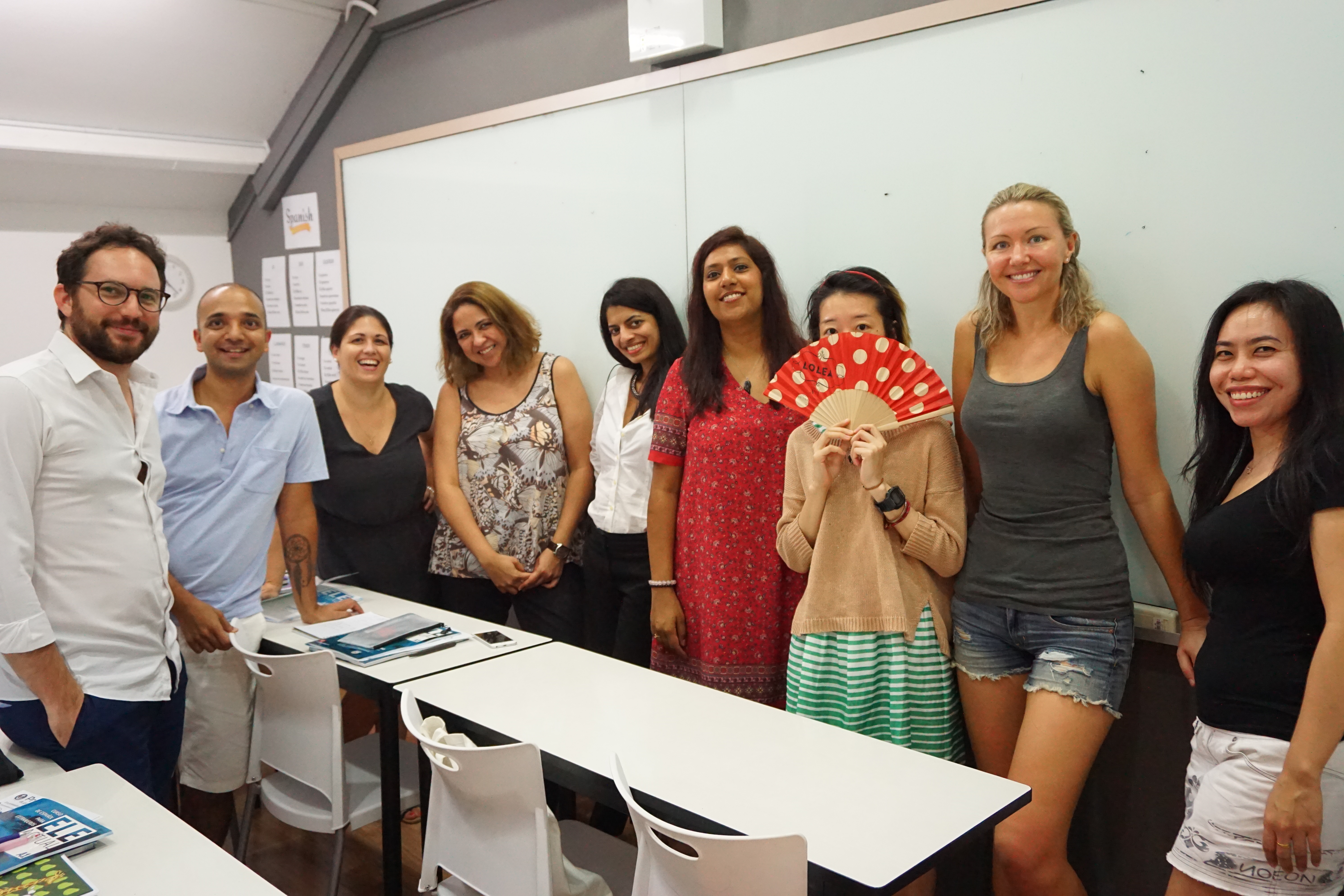 Spanish Adults Group class - Spanish Studio language school singapore